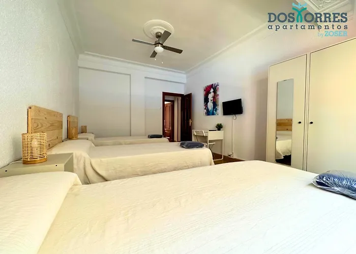 Dos Torres Saruman - Espacioso Con 7 Camas Individuales Appartement Saragosse